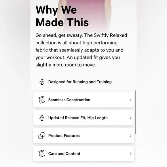 NWT Lululemon Swiftly Relaxed Short Sleeve Shirt Updated Fit Light Ivory 4 Run - Picture 11 of 11